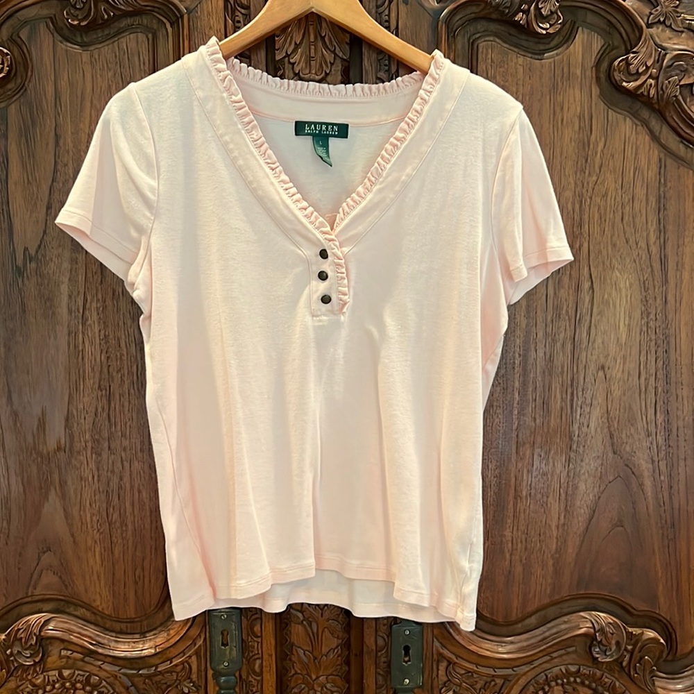 Light pink Ralph Lauren Short-sleeved top